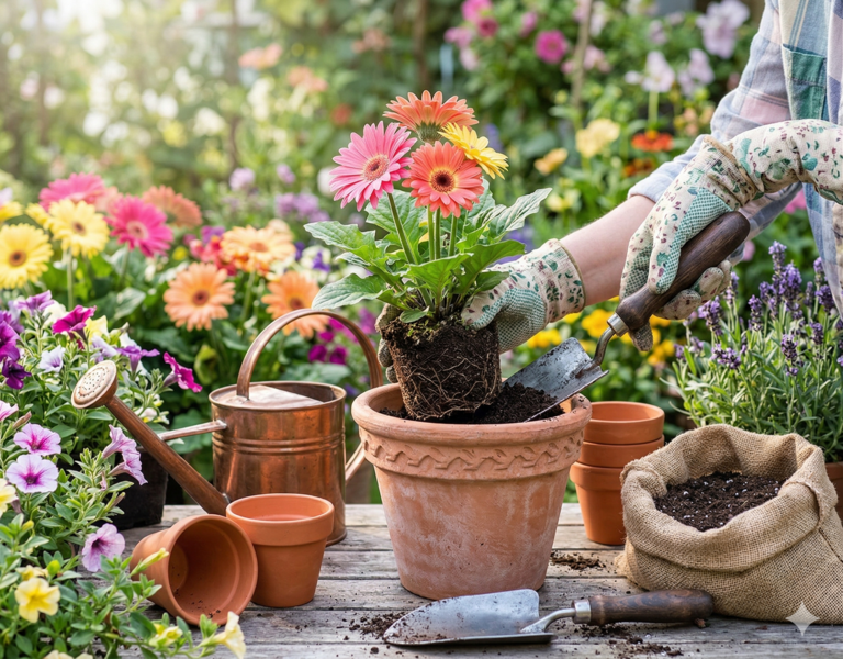 Cuidando das flores com suplementação adequada